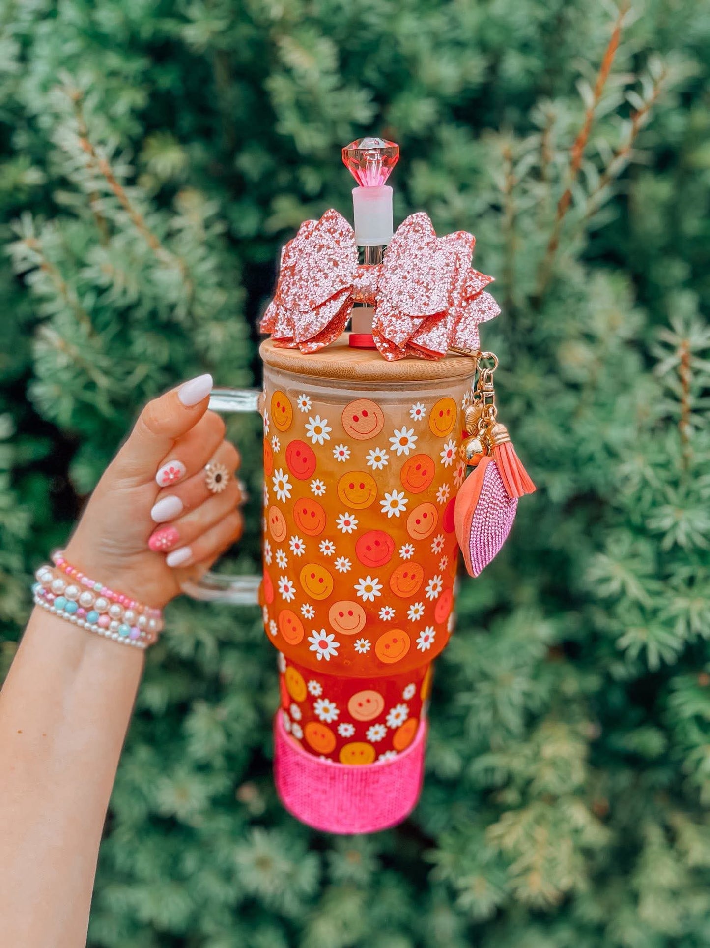 40oz glass fully accessorized