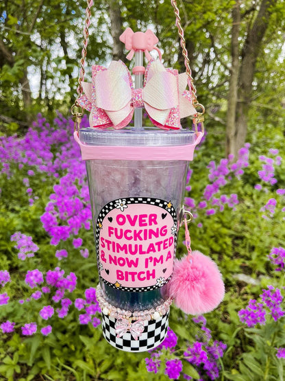 32oz plastic fully accessorized