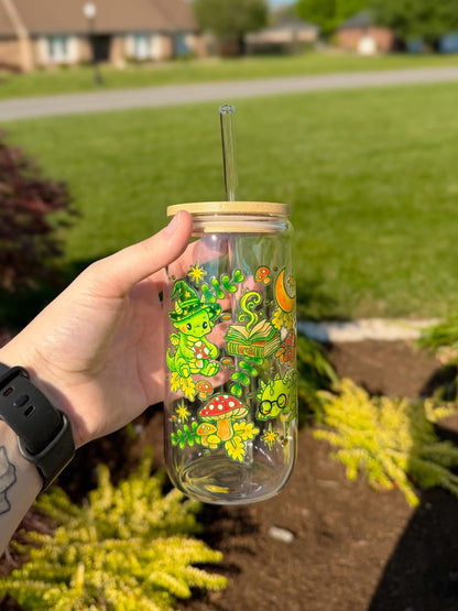 16oz glass